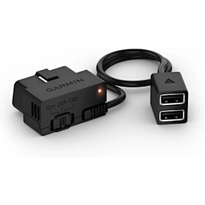Garmin kabel med konstant strøm - sort