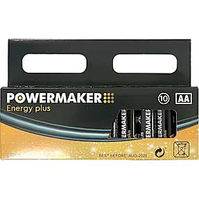 Powermaker AA batterier 10-pak