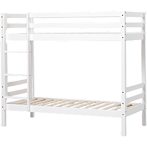 Spiloppe køjeseng 70x160 cm - hvid