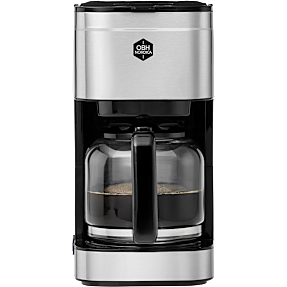 OBH Nordica Bronx kaffemaskine - sølvfarvet