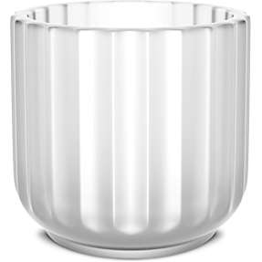 Lyngby stage - 6,5 cm - frost glas