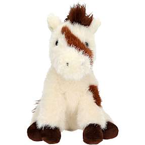 Miss Melody Plys 20 cm - råhvid