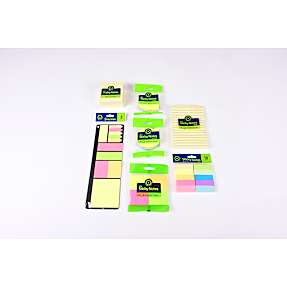 Mega sticky notes - assorteret