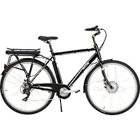 SCO E-City herre elcykel 28" 10,4AH- sort