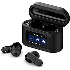 Philips TAT6000BK trådløse in-ear øretelefoner - sort