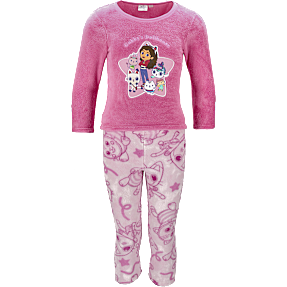 Gabby's Dukkehus fleecebluse og -bukser str. 134/140 - lilla