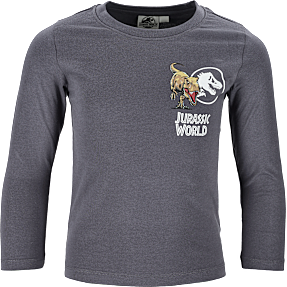 Jurassic World bluse str. 122/128 - grå