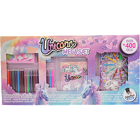 Danpen Junior megasæt - unicorn