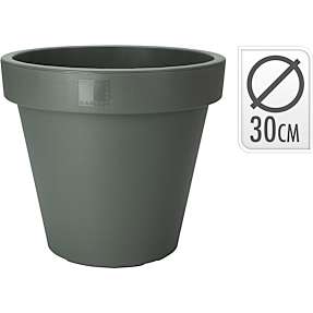 Karlstad plastikkrukke - grøn - Ø: 30 cm