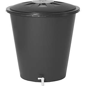 Regnvandstønde 210 liter - grå