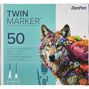 DanPen Twinmarkers 50 stk.