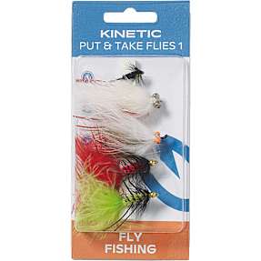 Kinetic put n' take fluesæt 5 stk.