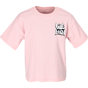 VRS børne T-shirt str. 110/116 - rosa