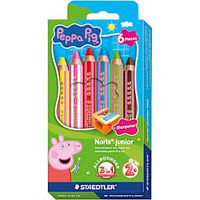 Staedtler gurli gris farveblyanter 6 stk - flere varianter - assorteret