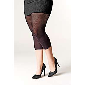 VRS capri leggings str. 48/52 - sort
