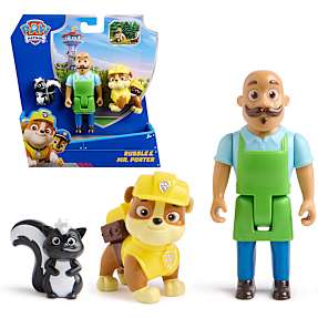 Paw Patrol Rubble & Mr. Porter figursæt