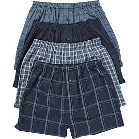 VRS herre 4-pak boxershorts str. 2XL - mørkeblå
