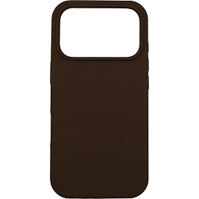 Leki iPhone Cover 17 Pro Silicone - Espresso