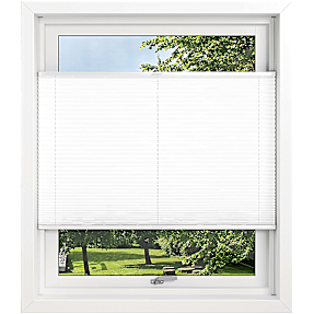 DEBEL Flex plisségardin 60 x 130 cm - hvid