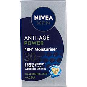 Hyaluron anti-age ansigtscreme m. hyaluronsyre og pro-retinol m. solfaktor 15