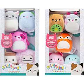 Micromallows Mystery bamser 5-pak 6 cm - flere varianter - assorteret