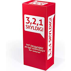 3, 2, 1 skyldig selskabsspil
