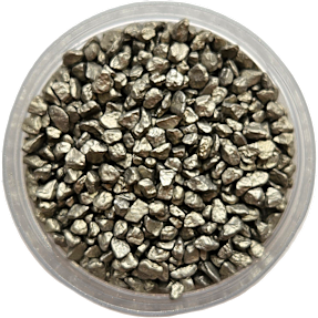 Dekorationssten 2-3 mm - guldfarvet