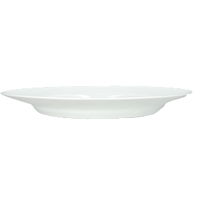 Ovalt fad opalglas - 36 cm
