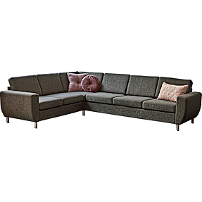 Rom Nordic vendbar hjørnesofa - grøn