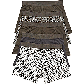 VRS herre 5-pak tights str. L - grøn