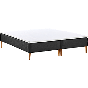 Nordisk Fjer boxmadrasseng 160x200 cm - sort