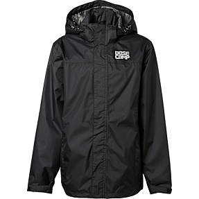 Basecamp junior regnjakke 122/128 - sort