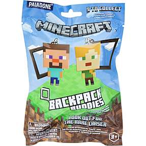 Minecraft backpack buddies figur - flere varianter - assorteret