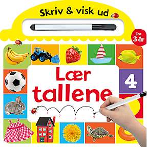 Skriv og visk ud - Lær tallene