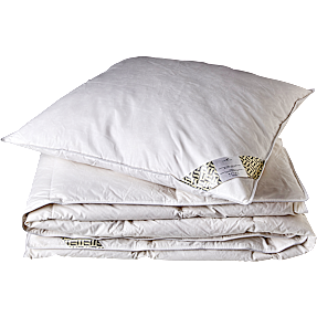 Nordisk Fjer dyne- og pudesæt 135x200 og 60x63 cm - Lun