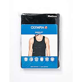 Olympia herre undertrøje str. XL - sort