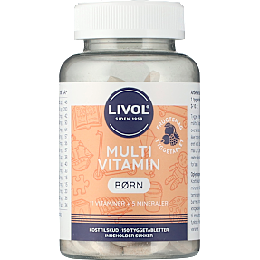 Multivitamin til børn m. frugtsmag