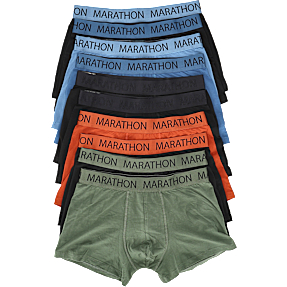 MARATHON 10-pak tights str. L - multifarvet