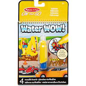 Melissa & Doug Water Wow malesæt - Køretøjer