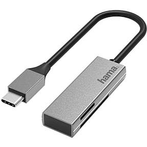 Hama kortlæser USB-C USB 3.0 SD/MicroSD