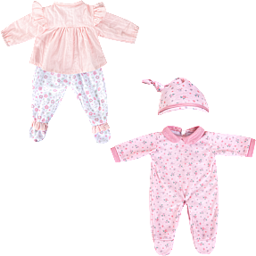 Mami Baby 2 sæt dukketøj