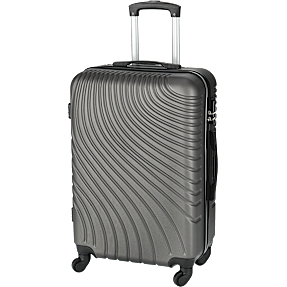 Overland trolley, 4 hjul 65 cm - grå