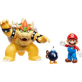 Super Mario vs. Bowser figurer