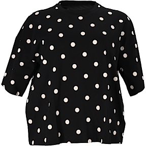 VRS dame oversize T-shirt str. 54 - sort