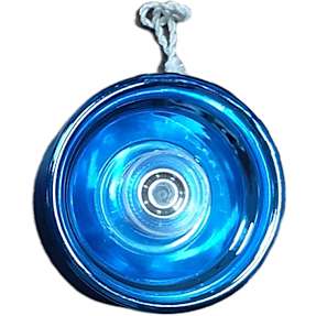 SpinOut yoyo med - blå