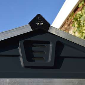 Skur Palram - Canopia Skylight 2,1 m2 - midnatsgrå