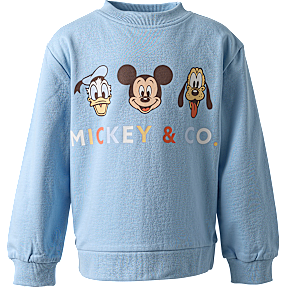 Mickey Mouse sweatshirt str. 98/104 - blå