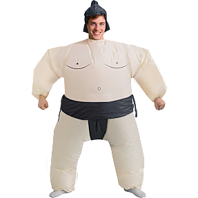 Oppustelig sumo kostume str. 180