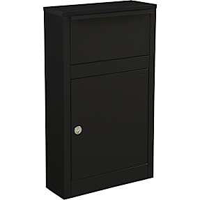ME-FA pakkepostkasse model Hazel 465 - sort
