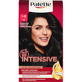 Intensive Creme Coloration permanent hårfarve 1-0 26 Naturlig Sort